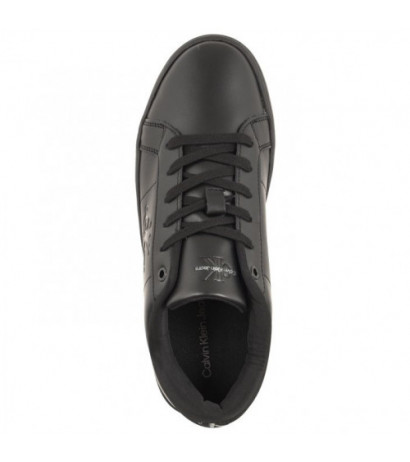 Calvin Klein Classic Cupsole Low Ml Lth Triple Black YM0YM00864 0GT (CK418-a) sports shoes