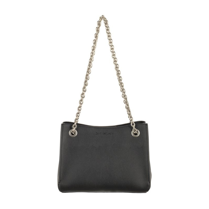 Calvin Klein Sculpted Shoulder Bag24 Mono Black/Metallic Logo K60K607831 0GL (CK424-a) handbag