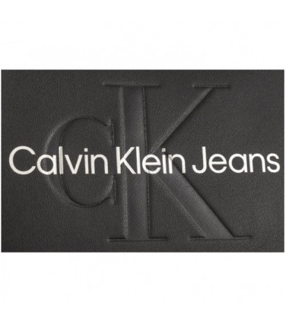 Calvin Klein Sculpted Shoulder Bag24 Mono Black/Metallic Logo K60K607831 0GL (CK424-a) handbag