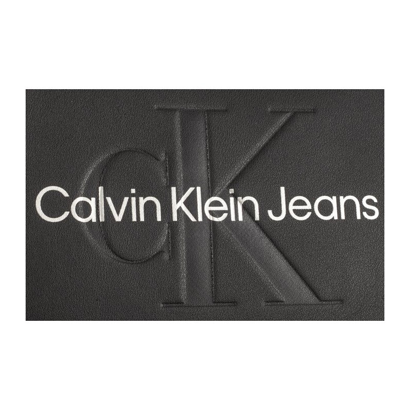 Calvin Klein Sculpted Shoulder Bag24 Mono Black/Metallic Logo K60K607831 0GL (CK424-a) handbag