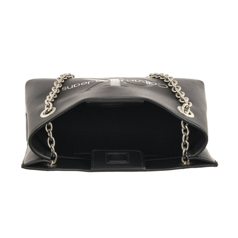 Calvin Klein Sculpted Shoulder Bag24 Mono Black/Metallic Logo K60K607831 0GL (CK424-a) handbag