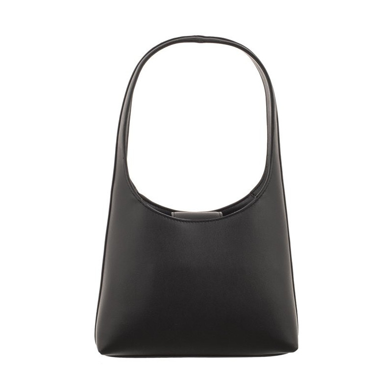 Calvin Klein Sculpted Arch Shoulder Bag22 Mono Black/Metallic Logo K60K611548 0GL (CK427-a) handbag