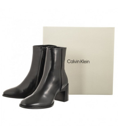 Calvin Klein Geo Block Ankle Boot 60 Ck Black HW0WH01845 BEH (CK415-a) shoes