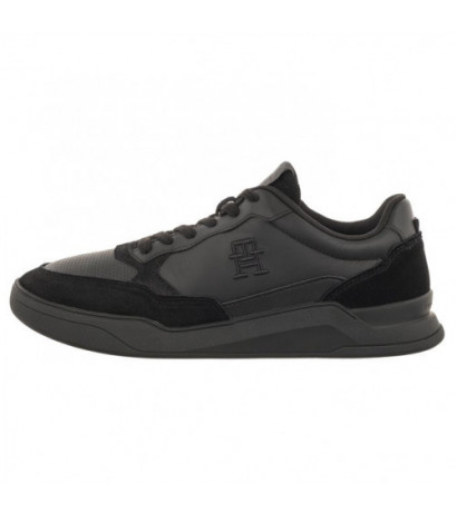 Tommy Hilfiger Elevated Cupsole Lth Mix Black FM0FM04929 BDS (TH973-a) sports shoes