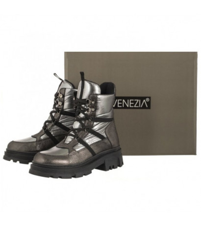 Venezia Srebrne 9865 Silver (VE752-a) shoes