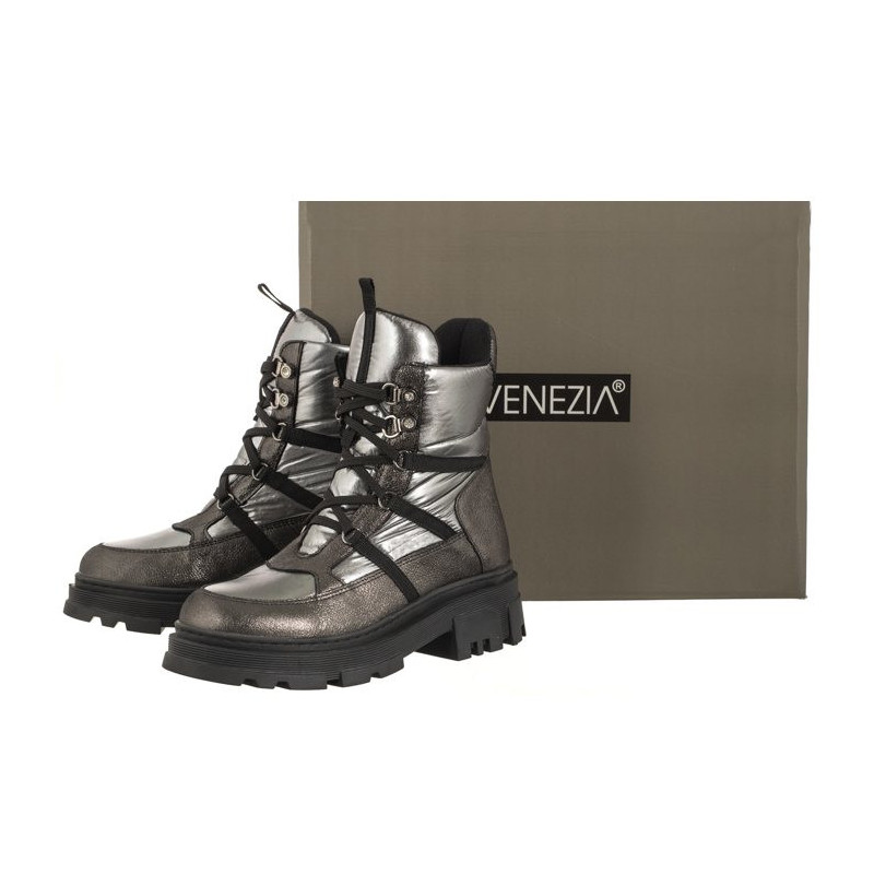 Venezia Srebrne 9865 Silver (VE752-a) shoes