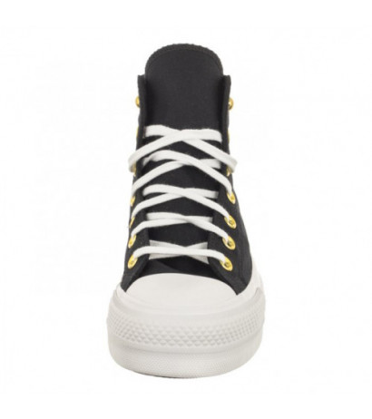 Converse CTAS Lift Hi Black/White/Gold A05453C (CO647-a) shoes