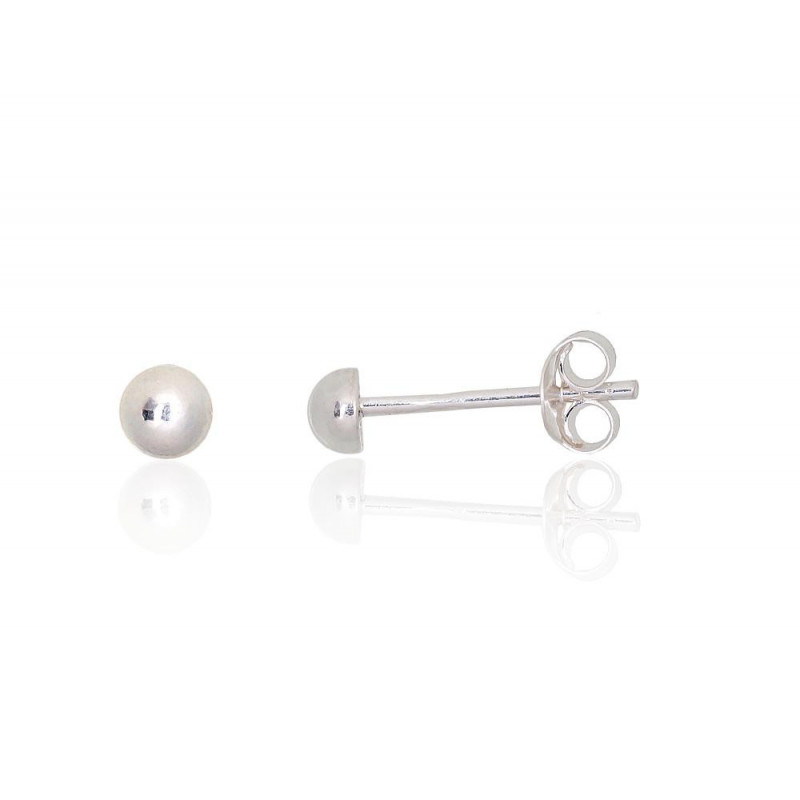 Silver stud earrings 2202718, Silver 925°