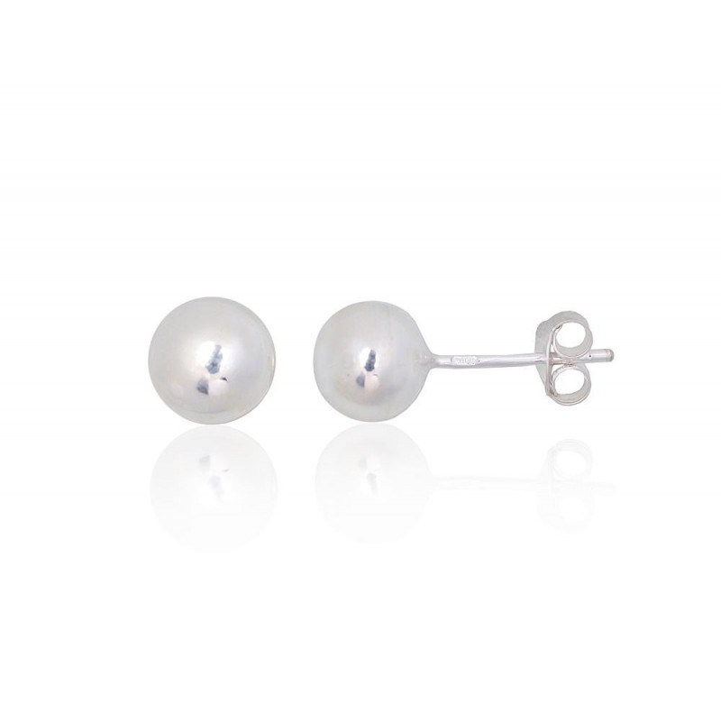 Silver stud earrings 2202722, Silver 925°