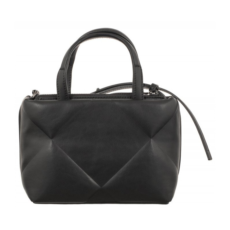 Calvin Klein Re-Lock Quilt Tote Mini Black K60K611340 BEH (CK438-a) handbag