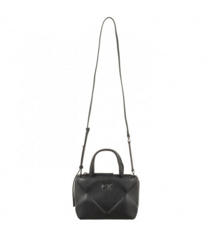 Calvin Klein Re-Lock Quilt Tote Mini Black K60K611340 BEH (CK438-a) handbag