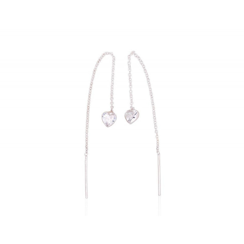 Silver earrings 2204015_CZ, Silver 925°, Zirkons