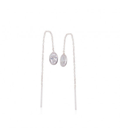 Silver earrings 2204014_CZ,...