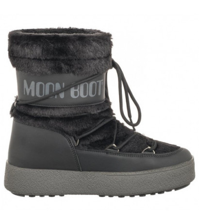 Moon Boot MB Ltrack Faux Fur WP Black 24501300001 (MB63-a) shoes