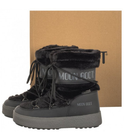 Moon Boot MB Ltrack Faux Fur WP Black 24501300001 (MB63-a) shoes