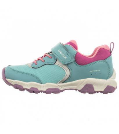 Geox J Magnetar G.B Abx A Aqua/Fuchsia J454LA 054FU C4A8N (GE140-a) sports shoes