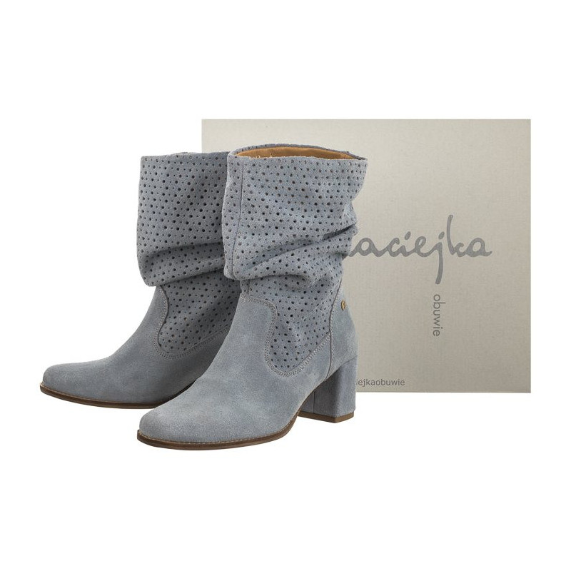 Maciejka Niebieskie 6005A-06/00-6 (MA1162-a) shoes