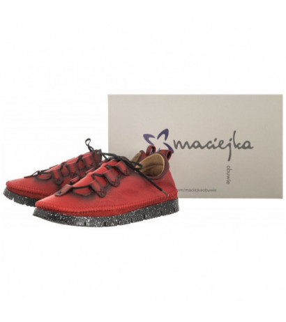 Maciejka Czerwony + Czarny 06385-08/00-1 (MA1160-a) shoes