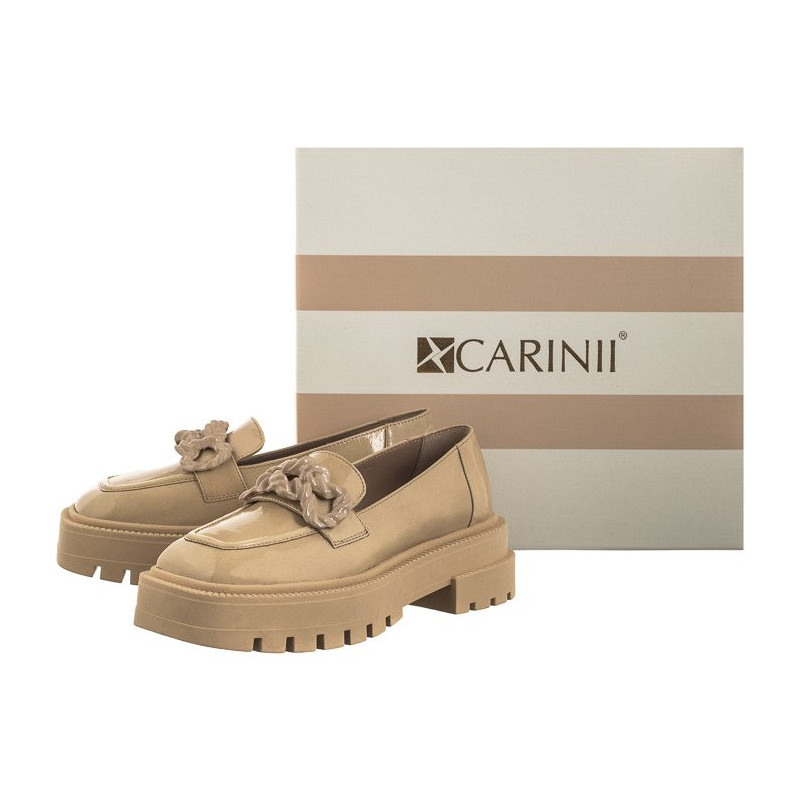 Carinii Beżowe B7807_-R59-000-000-F01 (CI754-a) shoes