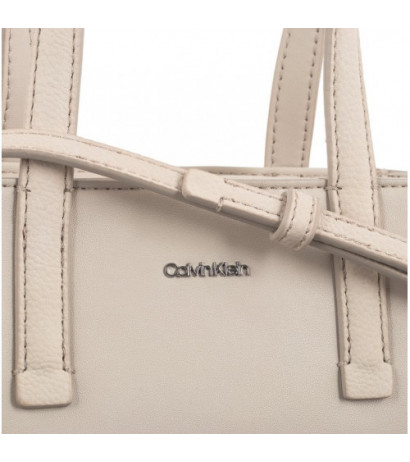 Calvin Klein CK Must Mini Tote Pu/Nubuck DK Ecru K60K611873 PC4 (CK452-a) handbag