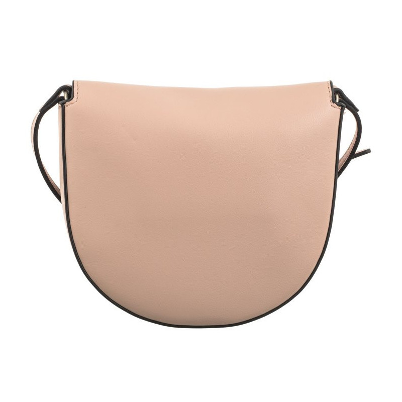 Calvin Klein Sculpted Mini Saddle Bag Pale Conch K60K611966 TFT (CK457-a) handbag