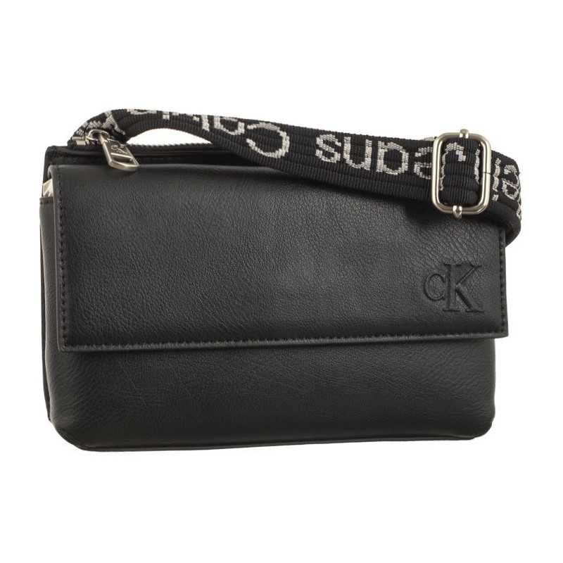 Calvin Klein Ultralight Ew Phone/CB Black K60K611968 BEH (CK461-a) handbag