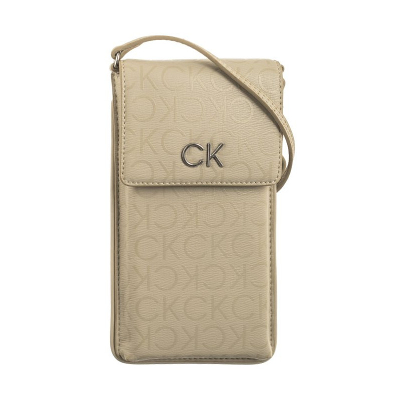 Calvin Klein CK Daily Phone Xbody Epi Mono Stoney Beige/Epi Mono K60K611708 PEA (CK460-a) handbag