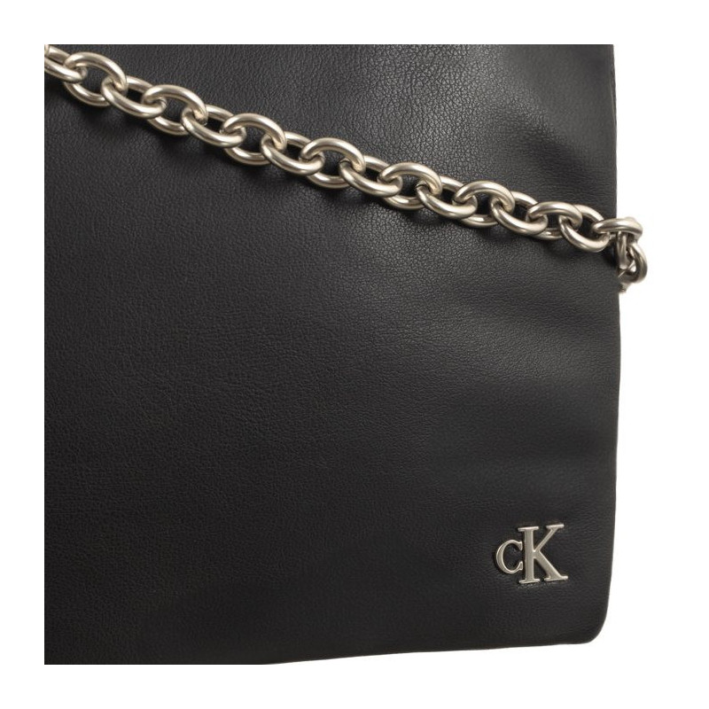 Calvin Klein Micro Mono Chain Camera Pouch 24 Black K60K611948 BEH (CK464-a) handbag