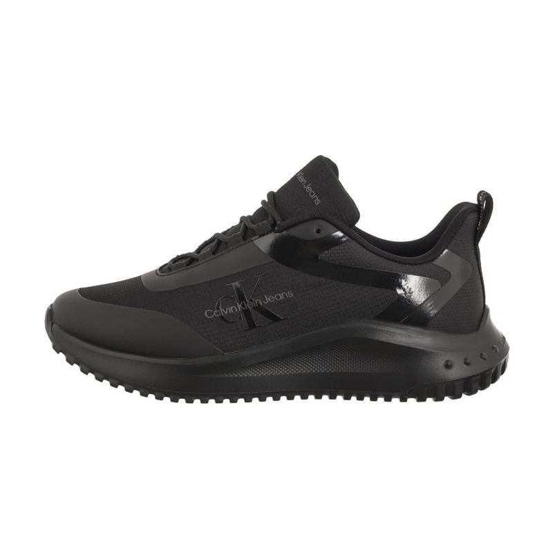 Calvin Klein Eva Runner Low Lace Ml Mix Triple Black YM0YM00968 01H (CK465-a) sports shoes