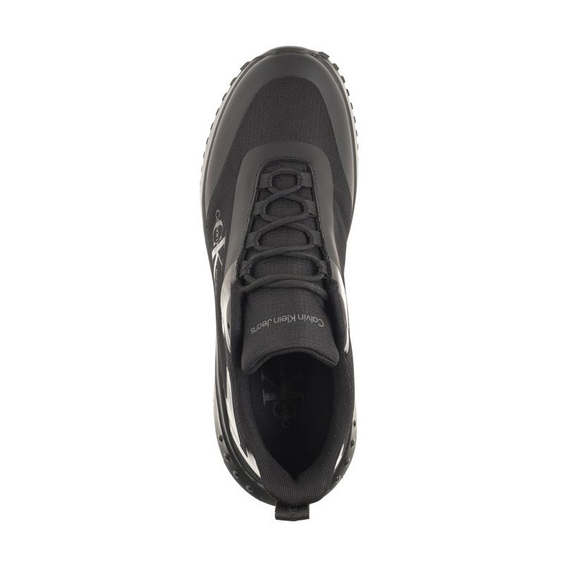 Calvin Klein Eva Runner Low Lace Ml Mix Triple Black YM0YM00968 01H (CK465-a) sports shoes