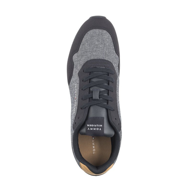 Tommy Hilfiger Lo Runner Mix Chambray Desert Sky FM0FM05070 DW5 (TH1024-a) sports shoes