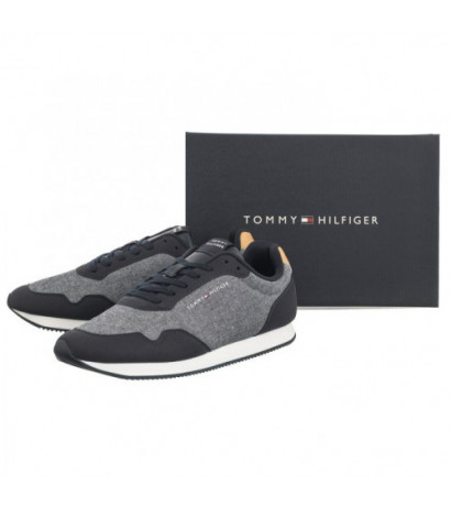 Tommy Hilfiger Lo Runner Mix Chambray Desert Sky FM0FM05070 DW5 (TH1024-a) sports shoes