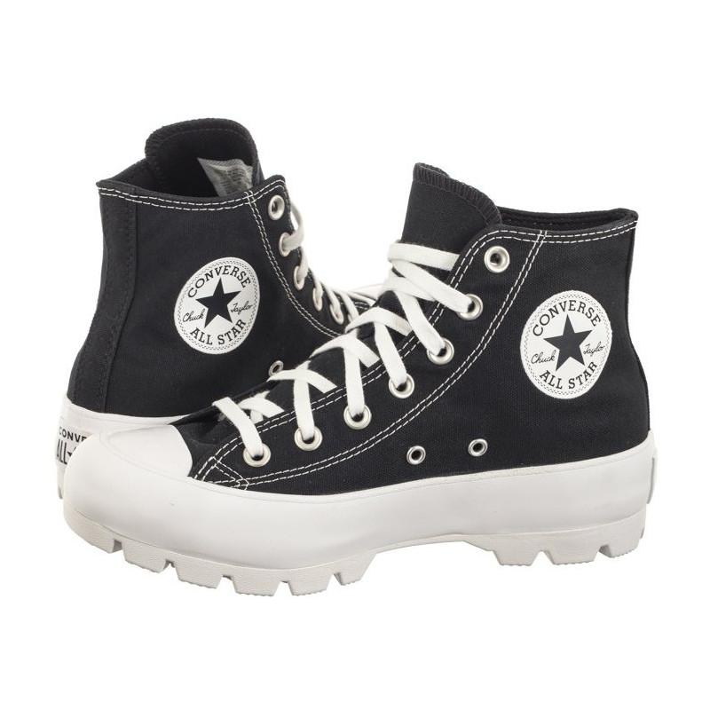 Converse CTAS Lugged Hi Black/White/Black 565901C (CO650-a) shoes