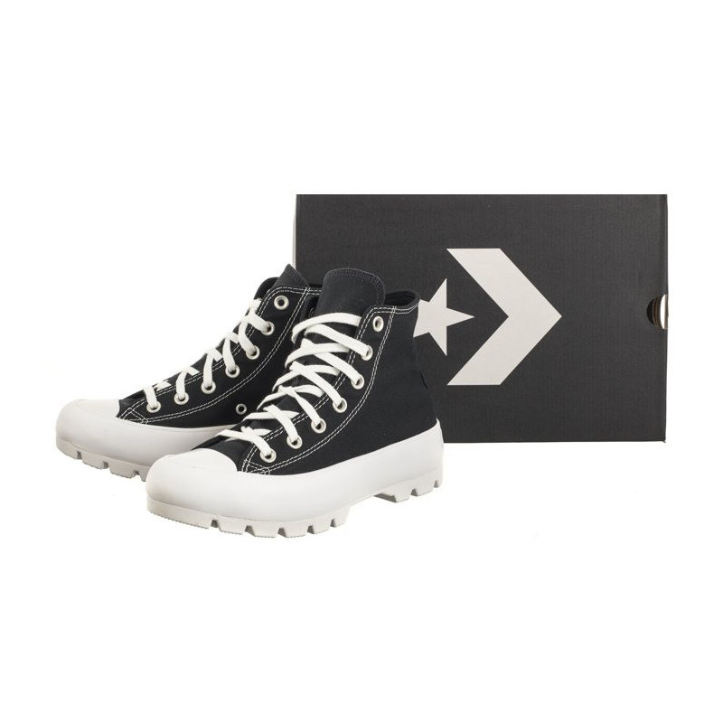 Converse CTAS Lugged Hi Black/White/Black 565901C (CO650-a) shoes