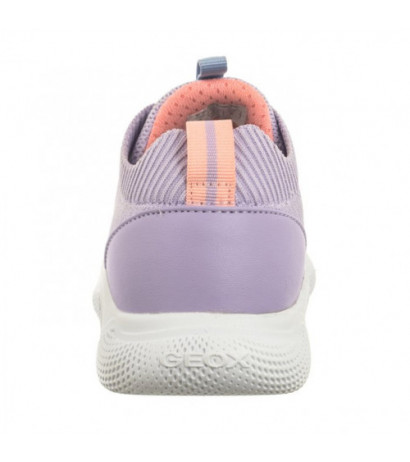 Geox J Sprintye G.B - Knitt.Text. Lilac/Lt Coral J25FWB 0006K C8R7Q (GE155-a) sports shoes