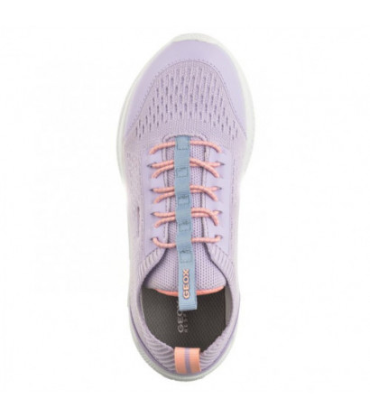 Geox J Sprintye G.B - Knitt.Text. Lilac/Lt Coral J25FWB 0006K C8R7Q (GE155-a) sports shoes