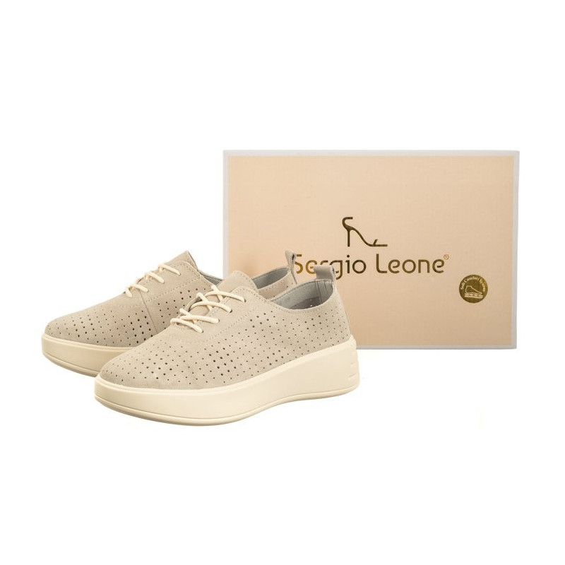 Sergio Leone Ciemnobeżowe SP 018 (SL511-a) shoes