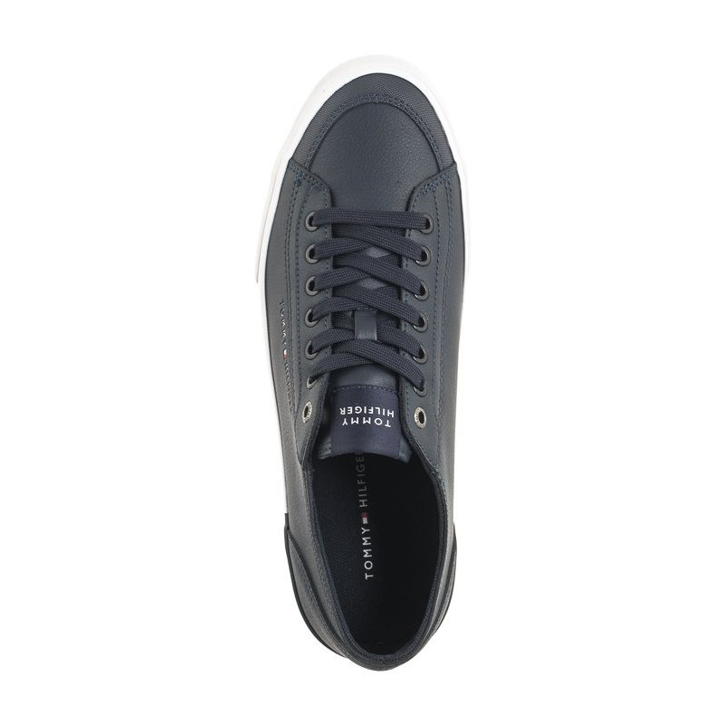 Tommy Hilfiger Corporate Vulc Leather Desert Sky FM0FM04953 DW5 (TH1029-a) sport shoes