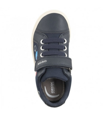 Geox B Gisli B.C - Canvas + Geobuck Navy/Red B451NC 01054 C0735 (GE141-a) sports shoes