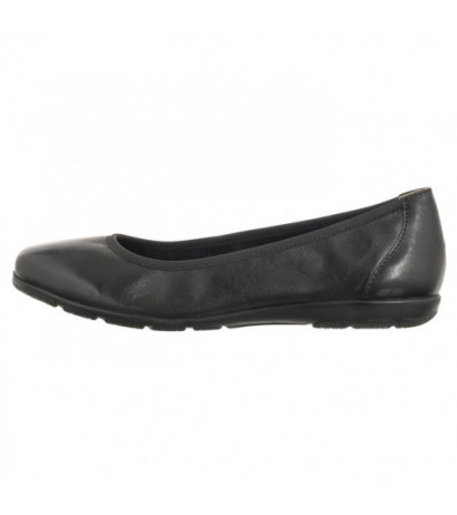 Caprice Czarne 9-22150-42 022 Black Nappa (CP398-a) ballerinas