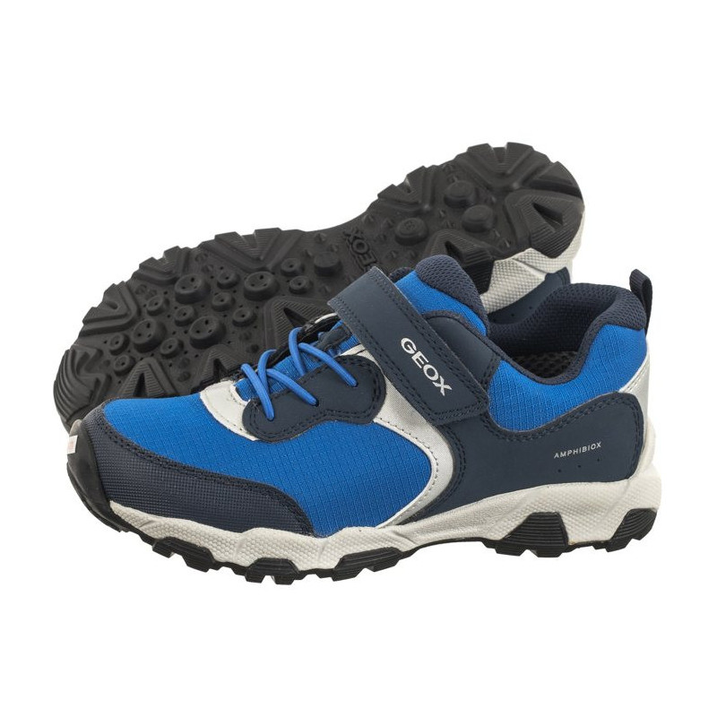 Geox J Magnetar B.B ABX A - Nyl+Dbk Navy/Royal J453ZA 0FU50 C4226 (GE146-a) sports shoes