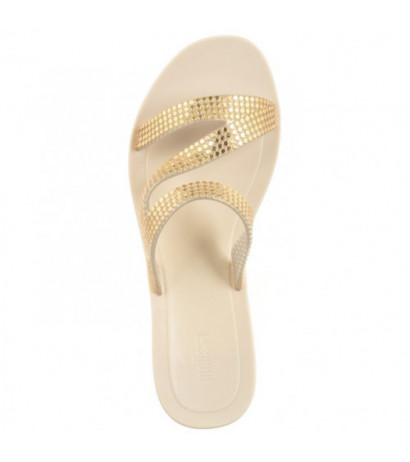 Melissa Siena Slide AD 33989/AS885 Beige/Gold (ML290-a) Women's Shoes/Flip Flops