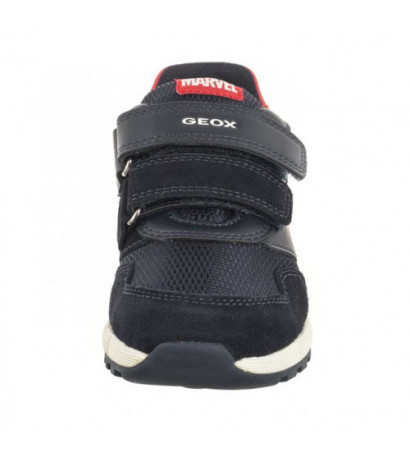 Geox B Alben B.B - Suede+Nylon Navy/Red B453CB 022FU C0735 (GE154-a) sports shoes