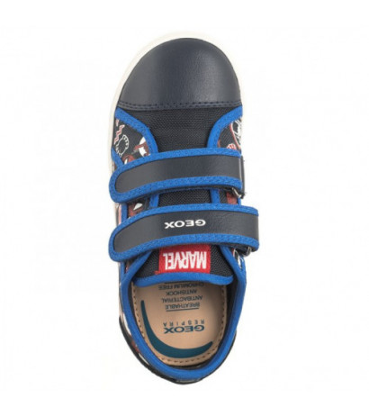 Geox B Kilwi B.E - Print Text+GBK Navy/Royal B45A7E 0AN54 C4226 (GE144-a) sports shoes