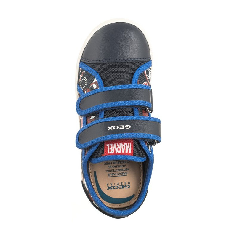 Geox B Kilwi B.E - Print Text+GBK Navy/Royal B45A7E 0AN54 C4226 (GE144-a) sports shoes