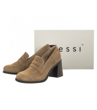 Nessi Beżowe 23551 (NE364-a) shoes