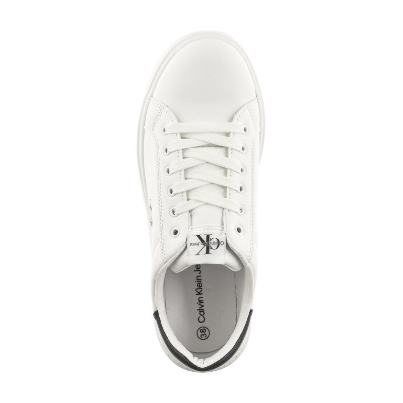 Calvin Klein Low Cut Sneaker V3X9-80876-1355 X002 White/Black  (CK468-a) shoes