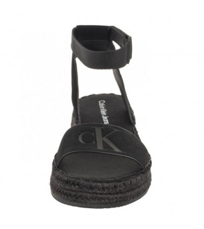 Calvin Klein Sporty Wedge Rope Su Con Black YW0YW00977 BDS (CK456-a) shoes