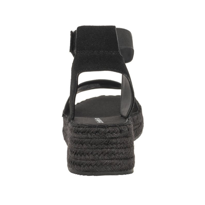 Calvin Klein Sporty Wedge Rope Su Con Black YW0YW00977 BDS (CK456-a) shoes