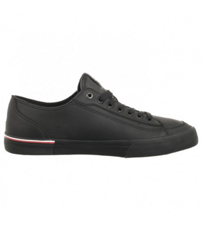 Tommy Hilfiger Corporate Vulc Leather Black FM0FM04953 BDS (TH1029-b) sport shoes